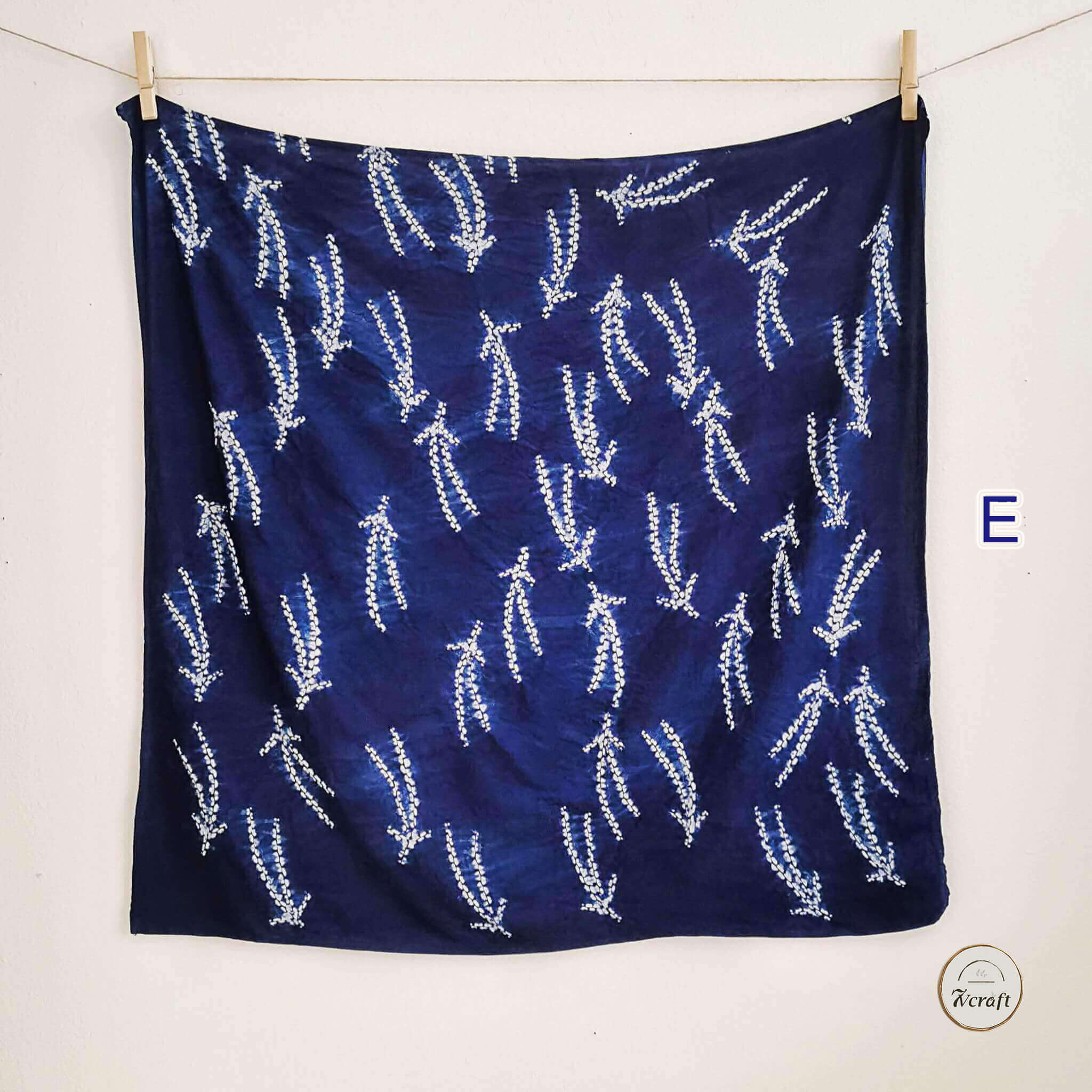 Shibori Tie-Dye Bandana, 25